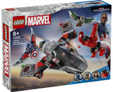 76292 Marvel Battaglia Captain America vs Hulk Rosso