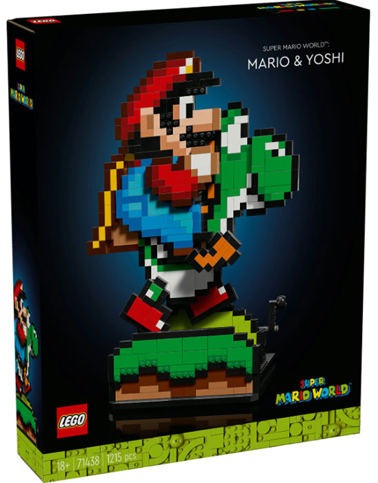 71438 Super Mario World Mario e Yoshi