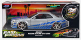 JADA Fast & Furious 25th 2002 Nissan Skyline R34 Scala 1:24