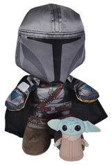 Peluche Star Wars The Mandalorian 25cm e The Child 7cm