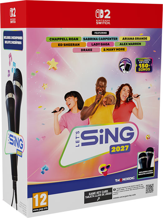 Let's Sing 2027 + 2 Mic Bundle EU