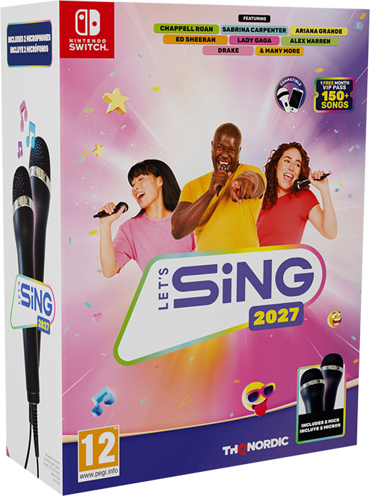 Let's Sing 2027 + 2 Mic Bundle EU
