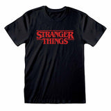 T-Shirt Stranger Things Logo M