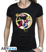 T-Shirt Sailor Moon Donna M Black